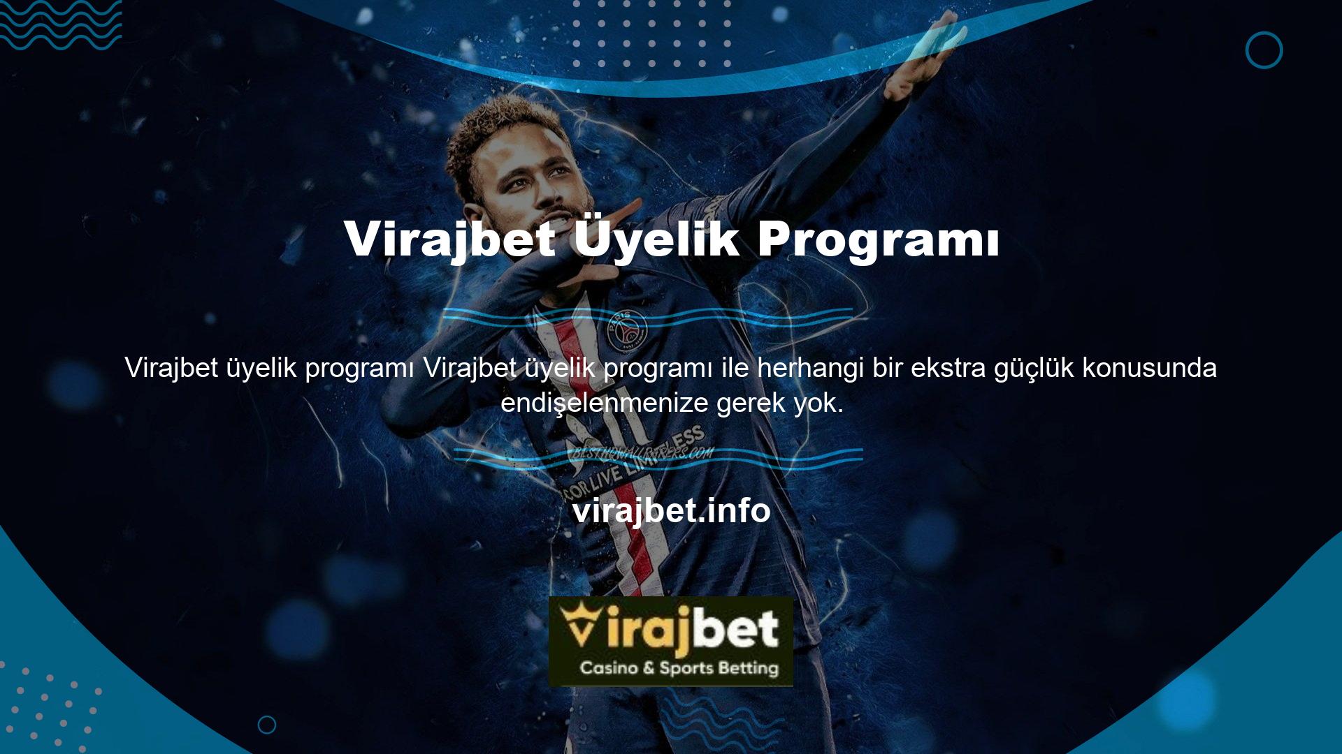 Herhangi bir belge istemiyorlar, bu yüzden bir esinti! Bu nedenle, Virajbet hesabı açılışı için bir üyelik sertifikasına ihtiyacınız olup olmadığını merak ediyorsanız, cevap hayır